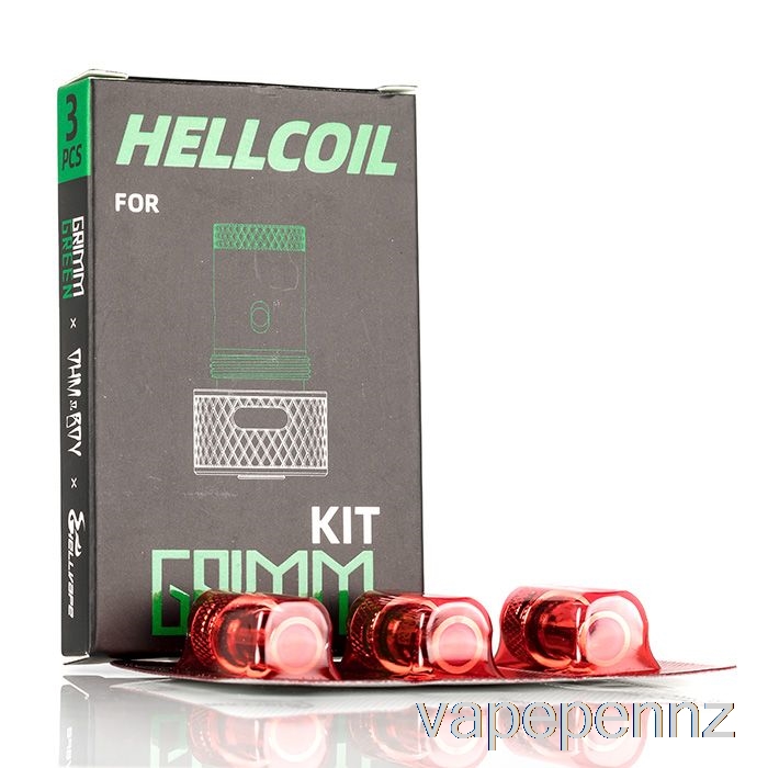 Hellvape GRIMM Replacement Coils 1.2ohm H3-02 Regular Coils VAPE NZ
